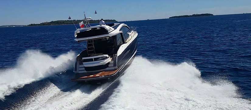 Galeon on the water