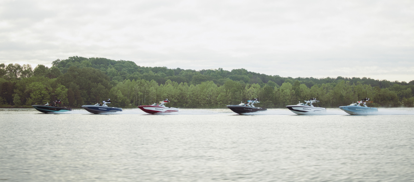 XT Fleet On Water