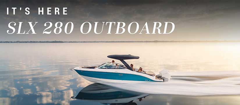 It's here SLX 280 Outboard
