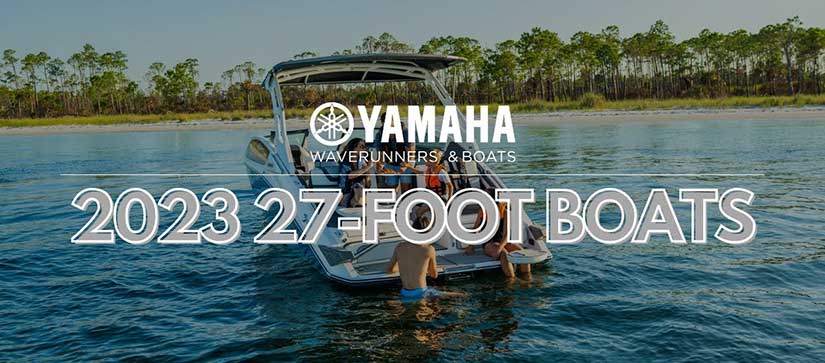 Yamaha 2023 27-foot boats
