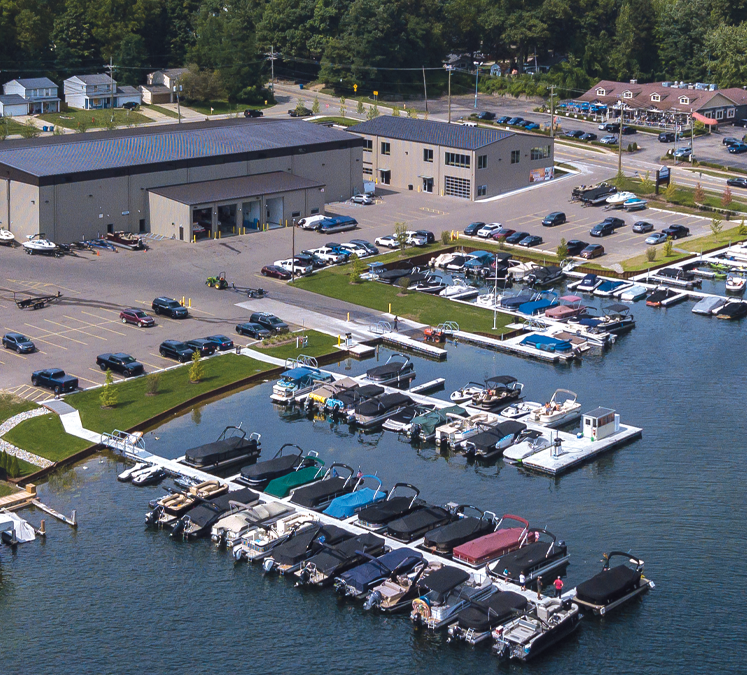 Cass Lake Marina Boat Show Rooms & Priority Service SkipperBud's