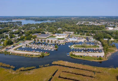 aerial view seq harbor