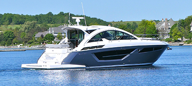 cruisers yachts cantius on the water