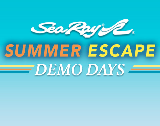 sea ray summer demos
